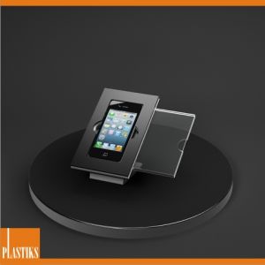 Barevný plexisklový stojánek pro IPhone5 ― Plastiks  - zakázková výroba z plexiskla.