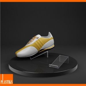 akrylový stojánek pro obuv